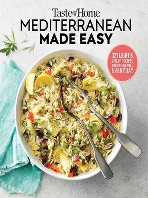 cover image of Taste of Home Mediterranean Made Easy